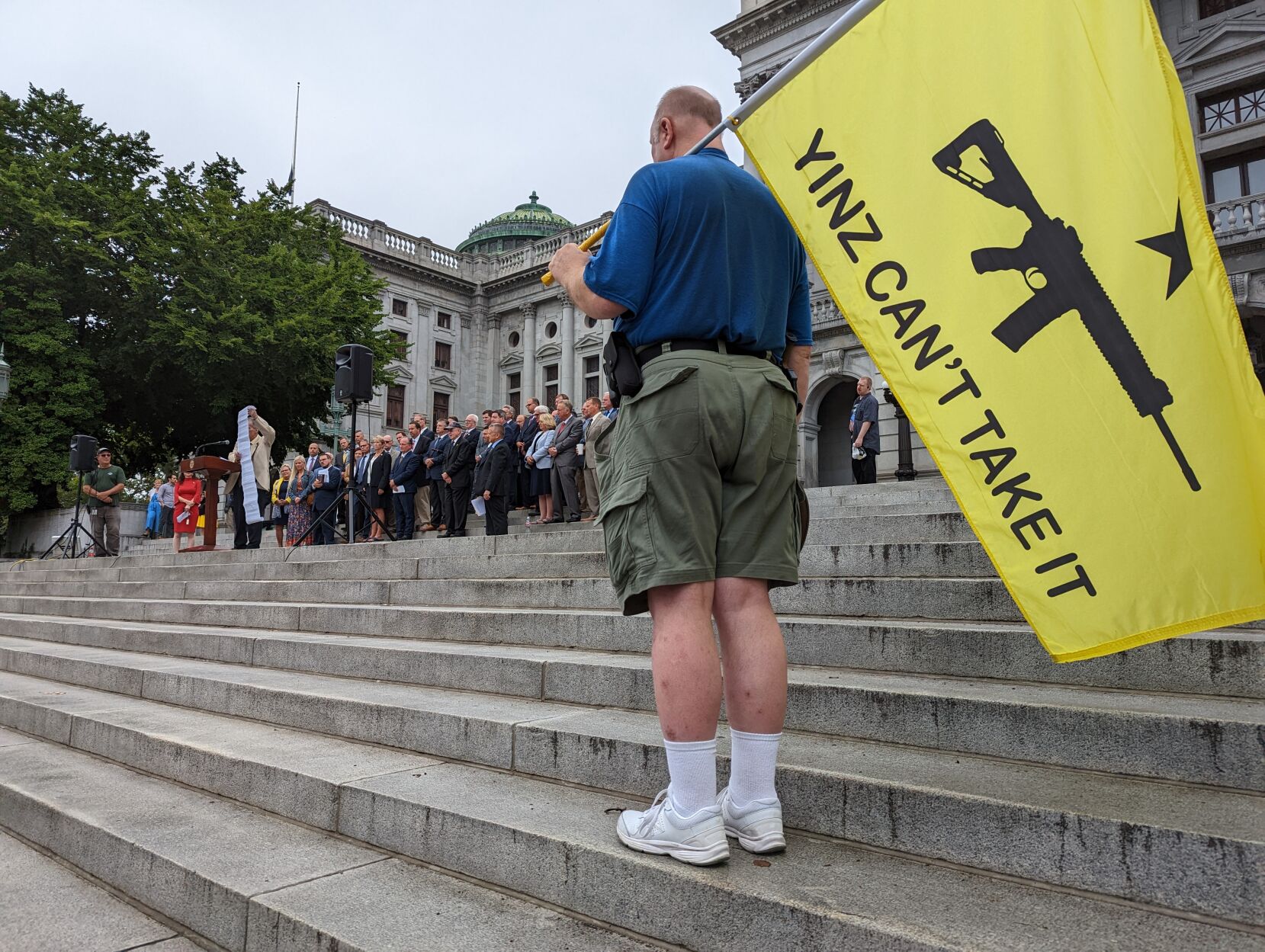 Low turnout, same message: pro-gun Pa. legislators rally for Second Amendment